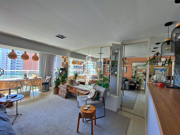 Apartamento com 3 Quartos à Venda, 98 m² em Meireles - Fortaleza
