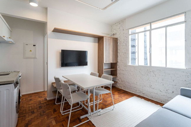 Apartamento com 1 Quarto para Alugar, 27 m² em Pinheiros - São Paulo