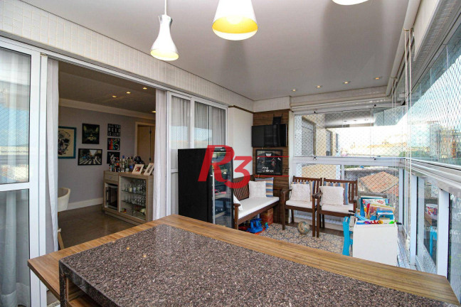 Imagem Apartamento com 2 Quartos à Venda, 111 m² em Ponta Da Praia - Santos