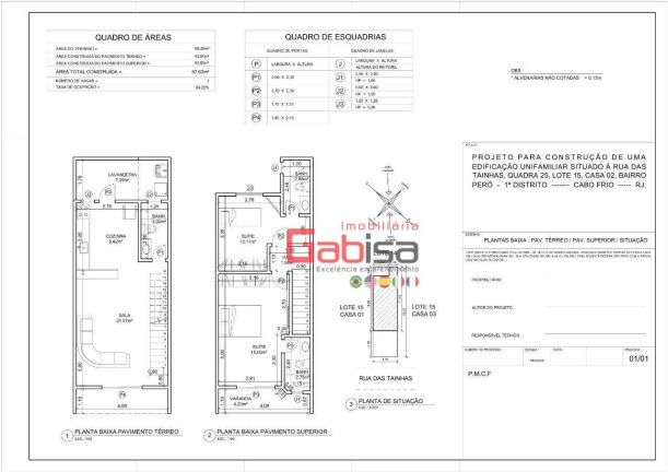 Imagem Casa com 2 Quartos à Venda, 89 m² em Peró - Cabo Frio