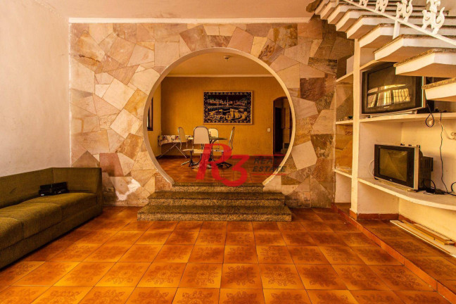 Imagem Casa com 3 Quartos à Venda, 250 m² em Campo Grande - Santos