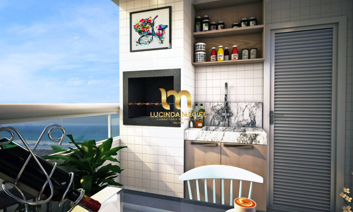 Imagem Apartamento com 2 Quartos à Venda, 63 m² em Maracanã - Praia Grande