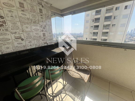 Imagem Apartamento com 3 Quartos à Venda, 73 m² em Jardim Goiás - Goiânia