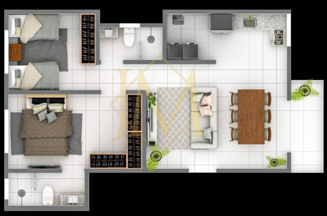 Imagem Apartamento com 3 Quartos à Venda,  em Belvedere - Coronel Fabriciano