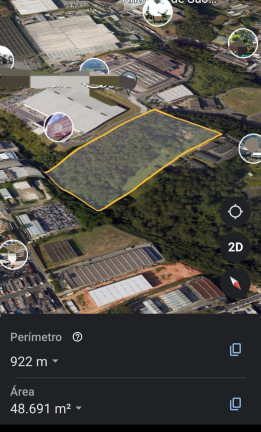 Imagem Terreno à Venda, 48.400 m² em Cooperativa - São Bernardo Do Campo Imagem Terreno à Venda, 48.400 m² em Cooperativa - São Bernardo Do Campo