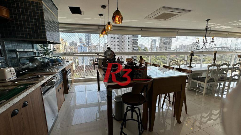 Imagem Apartamento com 4 Quartos à Venda, 254 m² em Aparecida - Santos