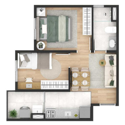 Imagem Apartamento com 2 Quartos à Venda, 125 m² em Itaim Paulista - São Paulo
