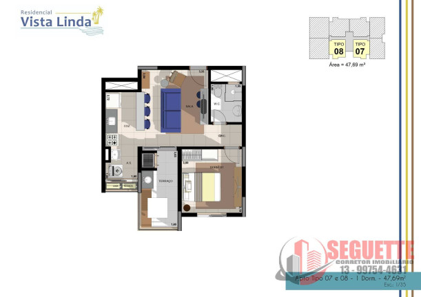 Imagem Apartamento com 3 Quartos à Venda, 21 m² em Jd. Vista Linda - Bertioga Imagem Apartamento com 3 Quartos à Venda, 21 m² em Jd. Vista Linda - Bertioga
