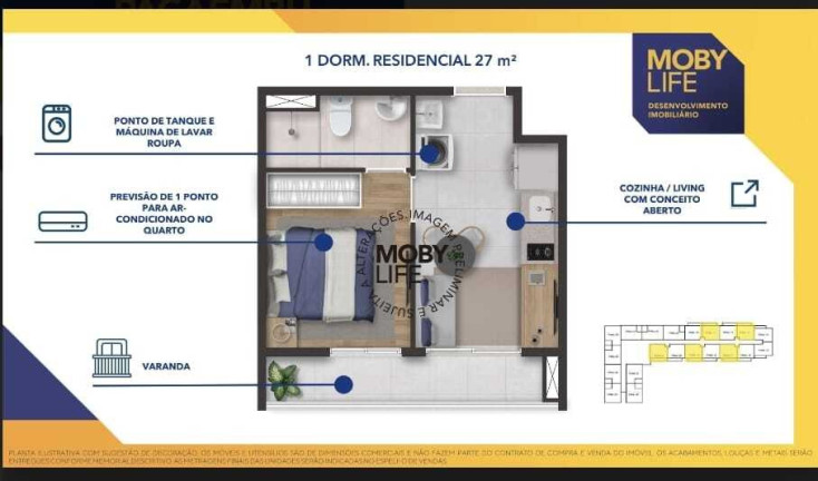 Imagem Apartamento com 2 Quartos à Venda, 29 m² em Barra Funda - São Paulo Imagem Apartamento com 2 Quartos à Venda, 29 m² em Barra Funda - São Paulo