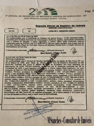 Imagem Chácara com 3 Quartos à Venda, 20.000 m² em Boa Vista - Araçoiaba Da Serra Imagem Chácara com 3 Quartos à Venda, 20.000 m² em Boa Vista - Araçoiaba Da Serra