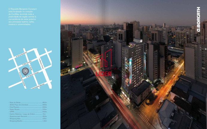 Imagem Apartamento com 1 Quarto à Venda, 24 m² em Centro - Curitiba Imagem Apartamento com 1 Quarto à Venda, 24 m² em Centro - Curitiba