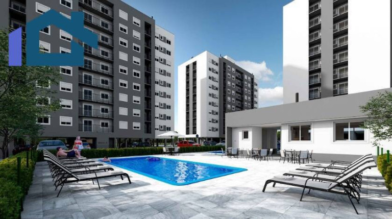 Imagem Apartamento com 1 Quarto à Venda, 44 m² em Santa Cruz - Gravataí