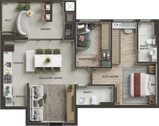 Imagem Apartamento com 2 Quartos à Venda, 82 m² em Centro Cívico - Curitiba Imagem Apartamento com 2 Quartos à Venda, 82 m² em Centro Cívico - Curitiba