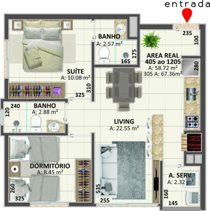 Imagem Apartamento com 3 Quartos à Venda, 89 m² em Capão Da Canoa - Capão Da Canoa