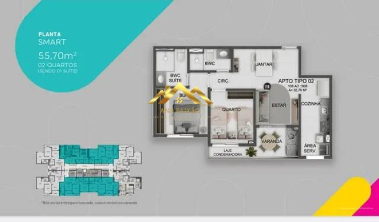 Imagem Apartamento com 1 Quarto à Venda, 47 m² em Santo Amaro - Recife
