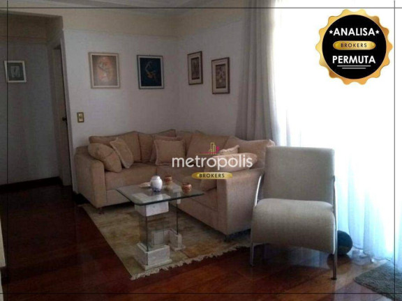 Apartamento com 3 Quartos à Venda, 129 m² em Vila Guiomar - Santo André