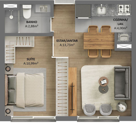 Imagem Apartamento com 1 Quarto à Venda, 59 m² em Rio Branco - Porto Alegre Imagem Apartamento com 1 Quarto à Venda, 59 m² em Rio Branco - Porto Alegre