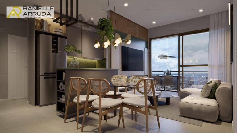 Imagem Apartamento com 2 Quartos à Venda, 66 m² em Jardim Oceania - João Pessoa