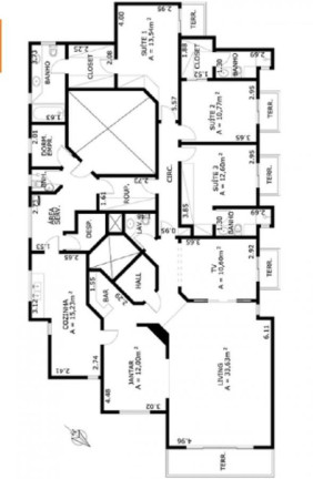 Imagem Apartamento com 3 Quartos à Venda, 200 m² em Moema - São Paulo