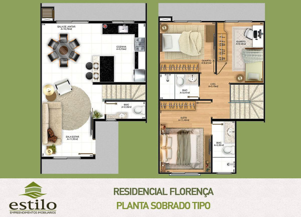 Imagem Casa com 3 Quartos à Venda, 109 m² em Uberaba - Curitiba