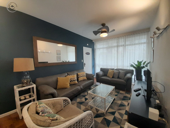 Apartamento com 3 Quartos para Alugar, 98 m² em Barra Funda - Guarujá