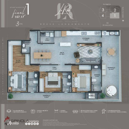 Imagem Apartamento com 2 Quartos à Venda, 107 m² em Vila Guilhermina - Praia Grande Imagem Apartamento com 2 Quartos à Venda, 107 m² em Vila Guilhermina - Praia Grande