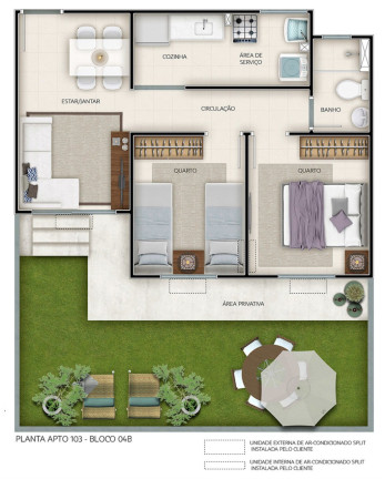 Imagem Imóvel com 2 Quartos à Venda, 41 m² em Guaratiba - Rio De Janeiro