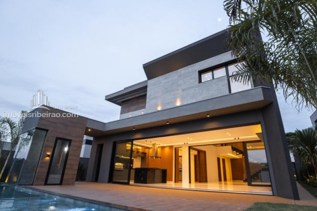 Casa de Condomínio com 4 Quartos à Venda, 346 m² em Alphaville Iii - Bonfim Paulista (ribeirão Preto)
