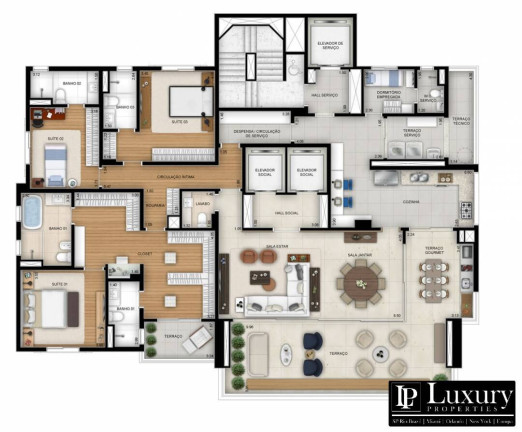 Imagem Apartamento com 4 Quartos à Venda, 287 m² em Itaim Bibi - São Paulo Imagem Apartamento com 4 Quartos à Venda, 287 m² em Itaim Bibi - São Paulo