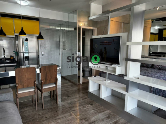 Imagem Apartamento com 1 Quarto para Alugar, 33 m² em Santo Amaro - São Paulo Imagem Apartamento com 1 Quarto para Alugar, 33 m² em Santo Amaro - São Paulo