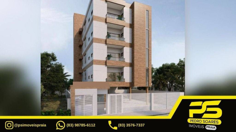 Apartamento com 2 Quartos à Venda, 62 m² em Intermares - Cabedelo