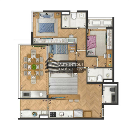 Imagem Apartamento com 2 Quartos à Venda, 90 m² em Alto Da Boa Vista - São Paulo Imagem Apartamento com 2 Quartos à Venda, 90 m² em Alto Da Boa Vista - São Paulo