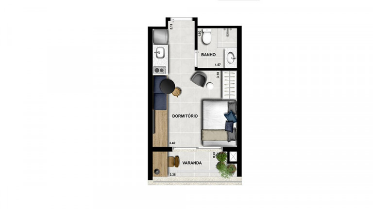 Imagem Imóvel com 1 Quarto à Venda, 24 m² em Liberdade - São Paulo Imagem Imóvel com 1 Quarto à Venda, 24 m² em Liberdade - São Paulo