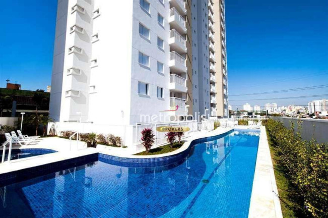 Imagem Apartamento com 2 Quartos à Venda, 56 m² em Campestre - Santo André