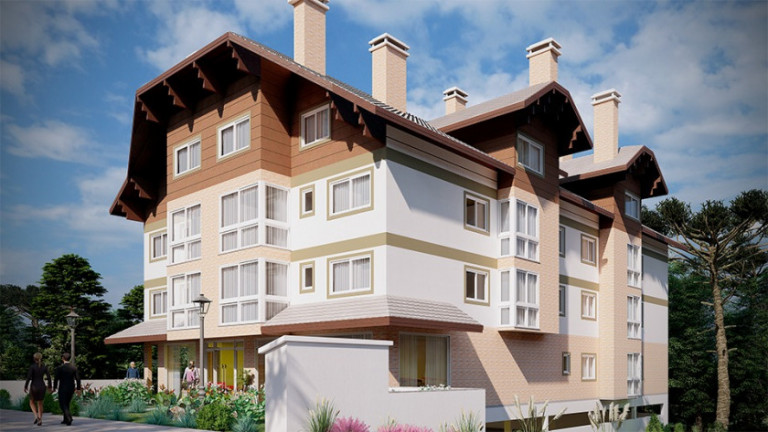 Imagem Apartamento com 2 Quartos à Venda, 64 m² em Dutra - Gramado Imagem Apartamento com 2 Quartos à Venda, 64 m² em Dutra - Gramado