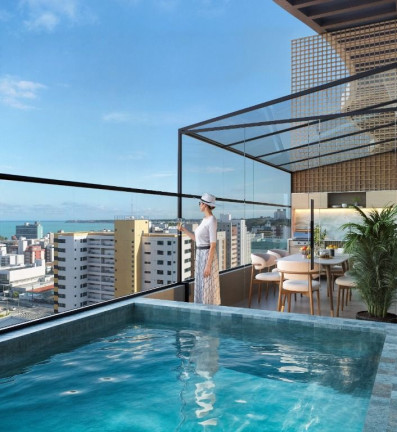 Imagem Apartamento com 3 Quartos à Venda, 95 m² em Cabo Branco - João Pessoa