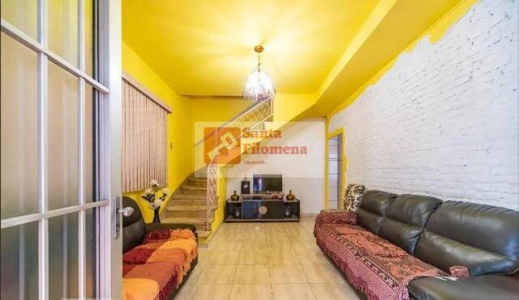 Imagem Casa com 3 Quartos à Venda, 177 m² em Campestre - Santo André Imagem Casa com 3 Quartos à Venda, 177 m² em Campestre - Santo André