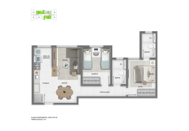 Imagem Apartamento com 2 Quartos à Venda, 49 m² em Estoril - Belo Horizonte