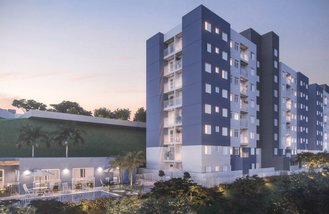 Apartamento com 2 Quartos à Venda, 63 m² em Jardim Barro Branco - Cotia