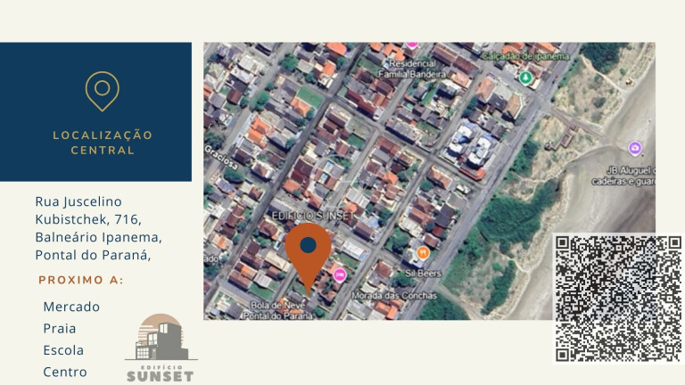 Imagem Apartamento com 2 Quartos à Venda, 52 m² em Ipanema - Pontal Do Paraná