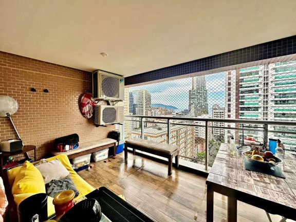 Apartamento com 3 Quartos à Venda, 88 m² em Pompéia - Santos