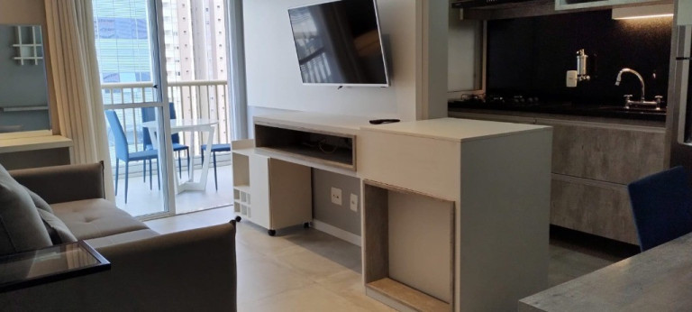Imagem Apartamento com 1 Quarto para Alugar, 40 m² em Vila Gertrudes - São Paulo Imagem Apartamento com 1 Quarto para Alugar, 40 m² em Vila Gertrudes - São Paulo
