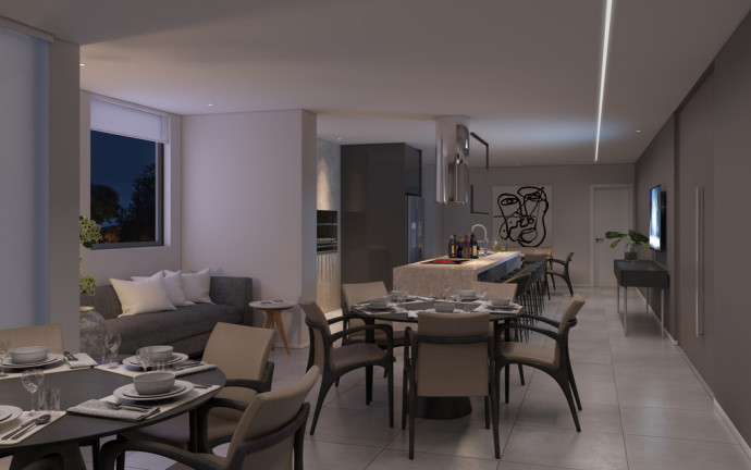 Imagem Apartamento com 3 Quartos à Venda, 107 m² em Cabral - Curitiba