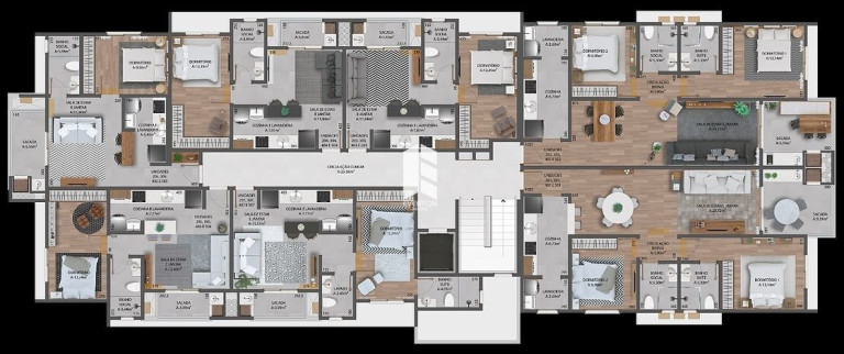 Imagem Apartamento com 1 Quarto à Venda, 50 m² em Camobi - Santa Maria Imagem Apartamento com 1 Quarto à Venda, 50 m² em Camobi - Santa Maria