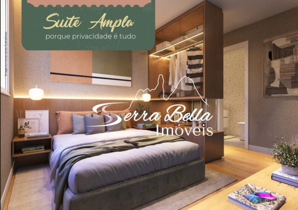 Imagem Apartamento com 2 Quartos à Venda, 55 m² em Nogueira - Petrópolis Imagem Apartamento com 2 Quartos à Venda, 55 m² em Nogueira - Petrópolis