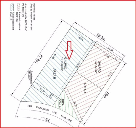 Imagem Imóvel para Alugar, 1.841 m² em Jd N Sra De Fatima - São Bernardo Do Campo Imagem Imóvel para Alugar, 1.841 m² em Jd N Sra De Fatima - São Bernardo Do Campo