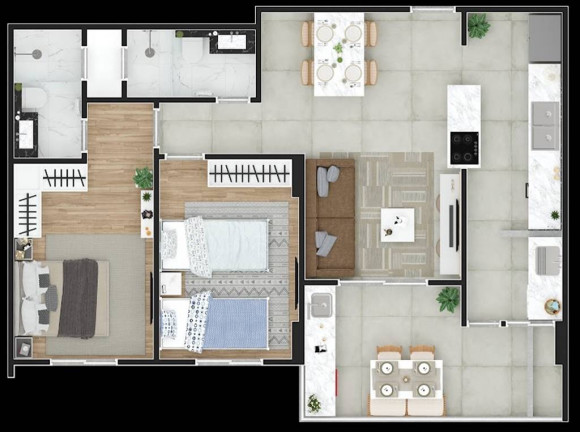 Imagem Apartamento com 2 Quartos à Venda, 68 m² em Guilhermina - Praia Grande Imagem Apartamento com 2 Quartos à Venda, 68 m² em Guilhermina - Praia Grande