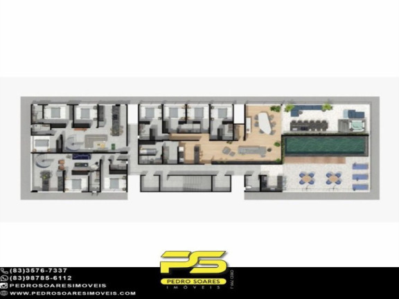 Imagem Apartamento com 2 Quartos à Venda, 52 m² em Jardim Oceania - João Pessoa
