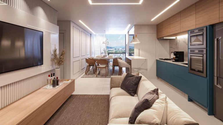 Imagem Apartamento com 2 Quartos à Venda, 81 m² em São Francisco De Assis - Camboriú