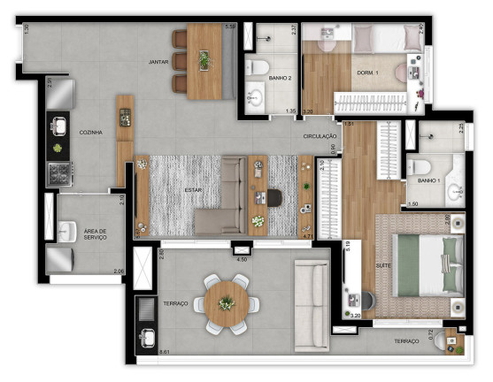 Imagem Apartamento com 3 Quartos à Venda, 118 m² em Vila Prudente - São Paulo Imagem Apartamento com 3 Quartos à Venda, 118 m² em Vila Prudente - São Paulo